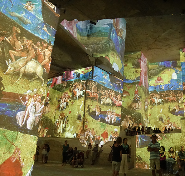 Photo - Les Baux de Provence Sans titre 1 0001 Carrieres de Lumieres 9